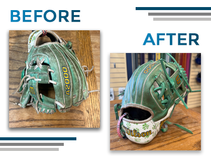 after before v1 Glove Relacing