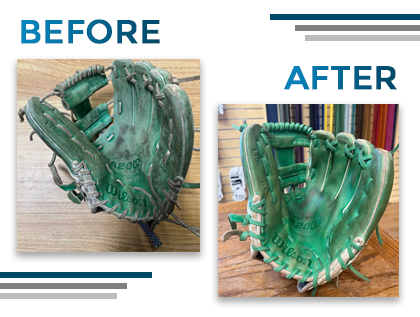 after before v3 Glove Relacing