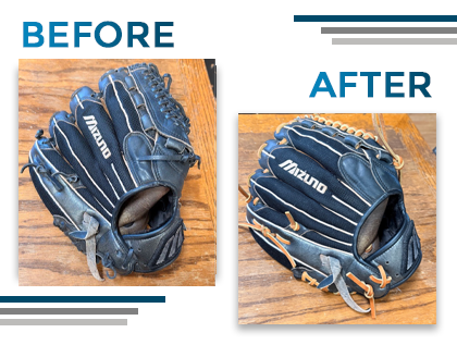 after before v4 Glove Relacing