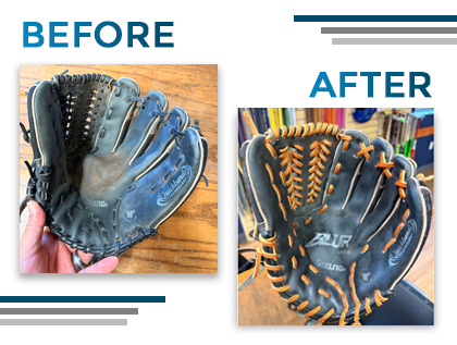 after before v6 Glove Relacing