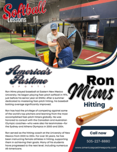 Softball Lessons Ron 232x300 Private Lessons